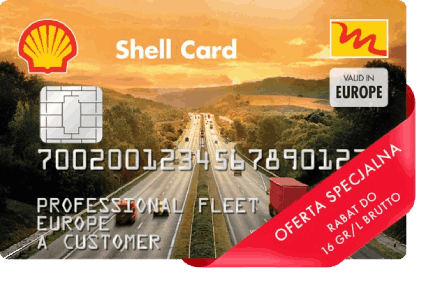 SHELL CARD - karta paliwowa