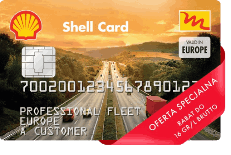 SHELL CARD - KARTA PALIWOWA